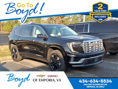 2026 GMC Acadia Denali