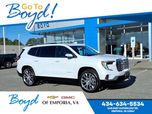 2026 GMC Acadia Denali