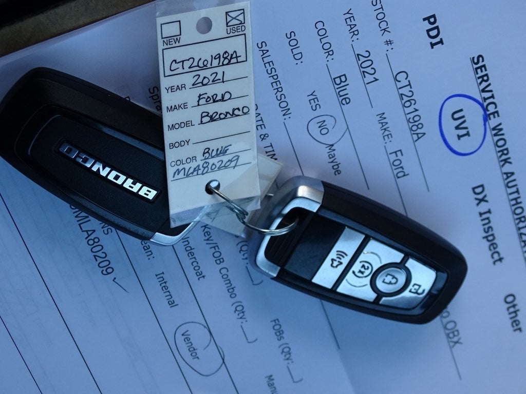 2021 Ford Bronco Outer Banks