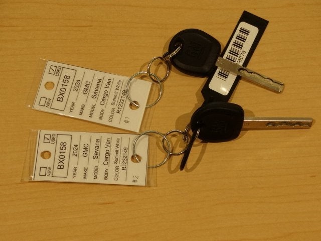 2024 GMC Savana 2500 Work Van