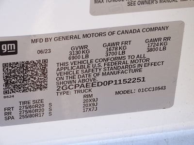 2023 Chevrolet Silverado 1500 LTZ