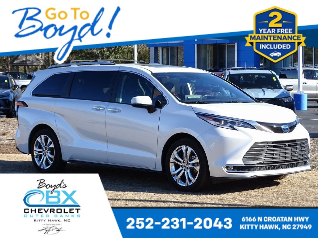 2023 Toyota Sienna Platinum 7 Passenger