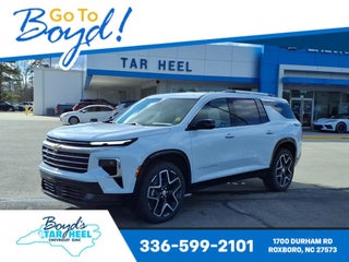 2026 Chevrolet Traverse High Country