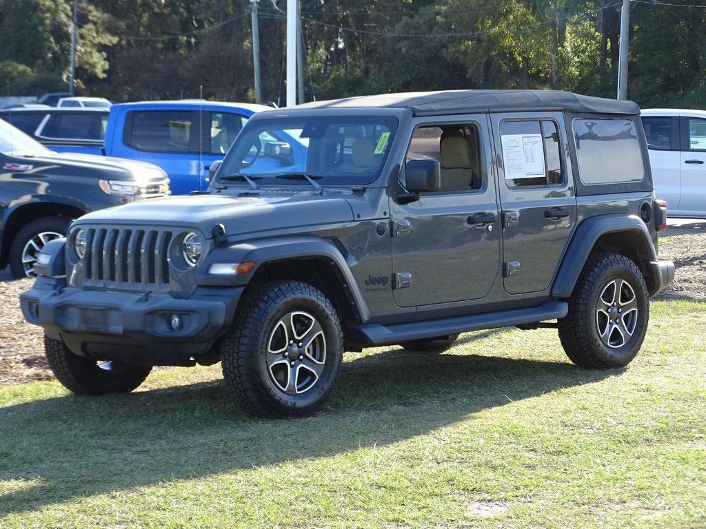 2020 Jeep Wrangler Unlimited Black and Tan