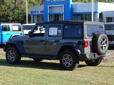 2020 Jeep Wrangler Unlimited Black and Tan