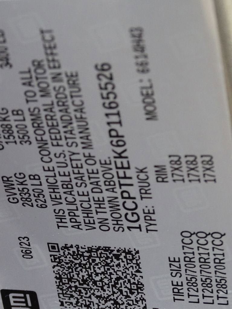 2023 Chevrolet Colorado ZR2