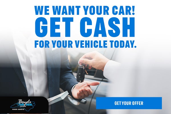 Get cash for your vehicle today